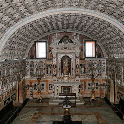 La cripta dei Martiri[The Crypt of the Martyrs]